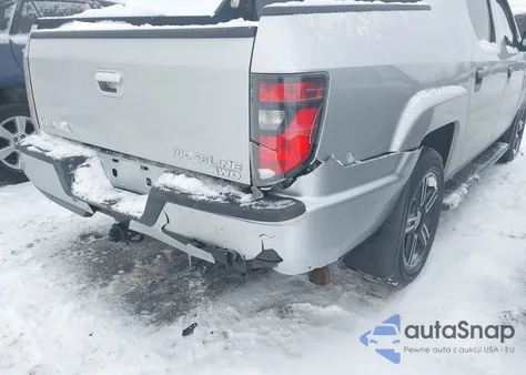 2014 Honda Ridgeline Sport from USA, damaged, VIN 5FPYK1F79EB006841
